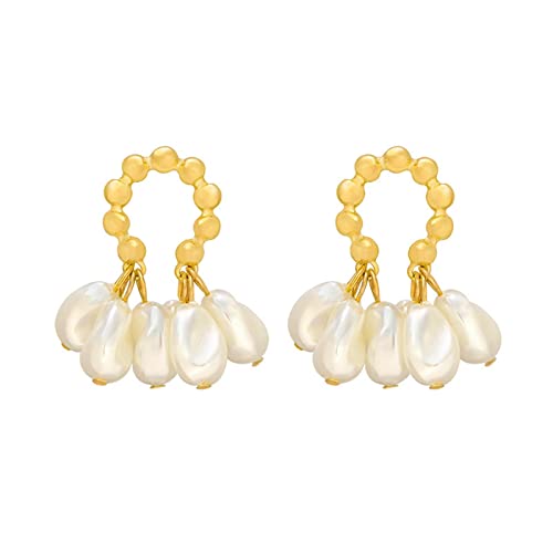 Boucles d'oreilles pour dames tendance et bijou de personnalité polyvalent