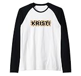 Photo Gallery kristi stampa leopardo personalizzato nome kristi maglia con maniche raglan Photo Gallery kristi stampa leopardo personalizzato nome kristi maglia con maniche raglan