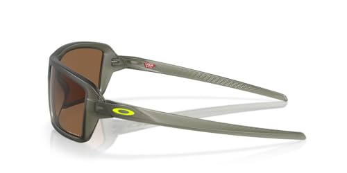 Image of Oakley mens Oo9129 Cables Rectangular Sunglasses