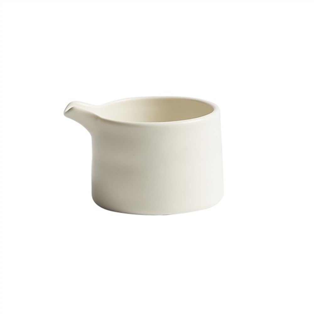 Saucière en céramique haut de gamme et tasse à café noire minimaliste