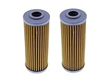 Fuel Filter YM124550-55700 2PCS — Compatible With Komatsu Fits Engine 2D68E 3D66 3D68E 3D72 3D75