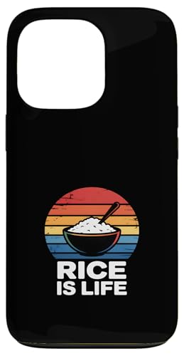 Funny Rice Is Life ���g�� ���B���e�[�W �[�� ���t �X�}�z�P�[�X iPhone 13 Pro �p