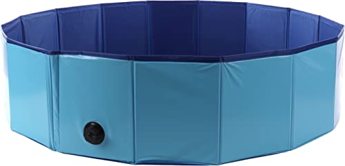 Flamingo SWIMMING POOL SPLATTER ROUND BLUE 120x30CM, 120x30 cm