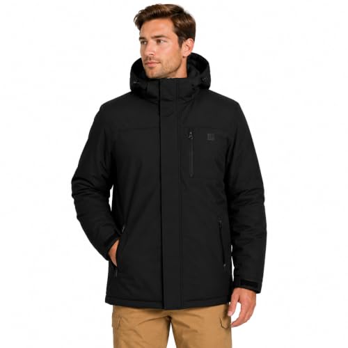 Billabong Jaqueta de esqui masculina - capa impermeável, casaco de neve