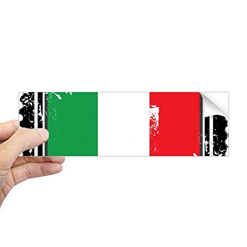 Adhesivo de Italia rectangular para decorar tu portátil y equipaje de viaje