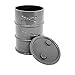 Gray Plastic Toy Oil Drum for Wrestling Action Figures
