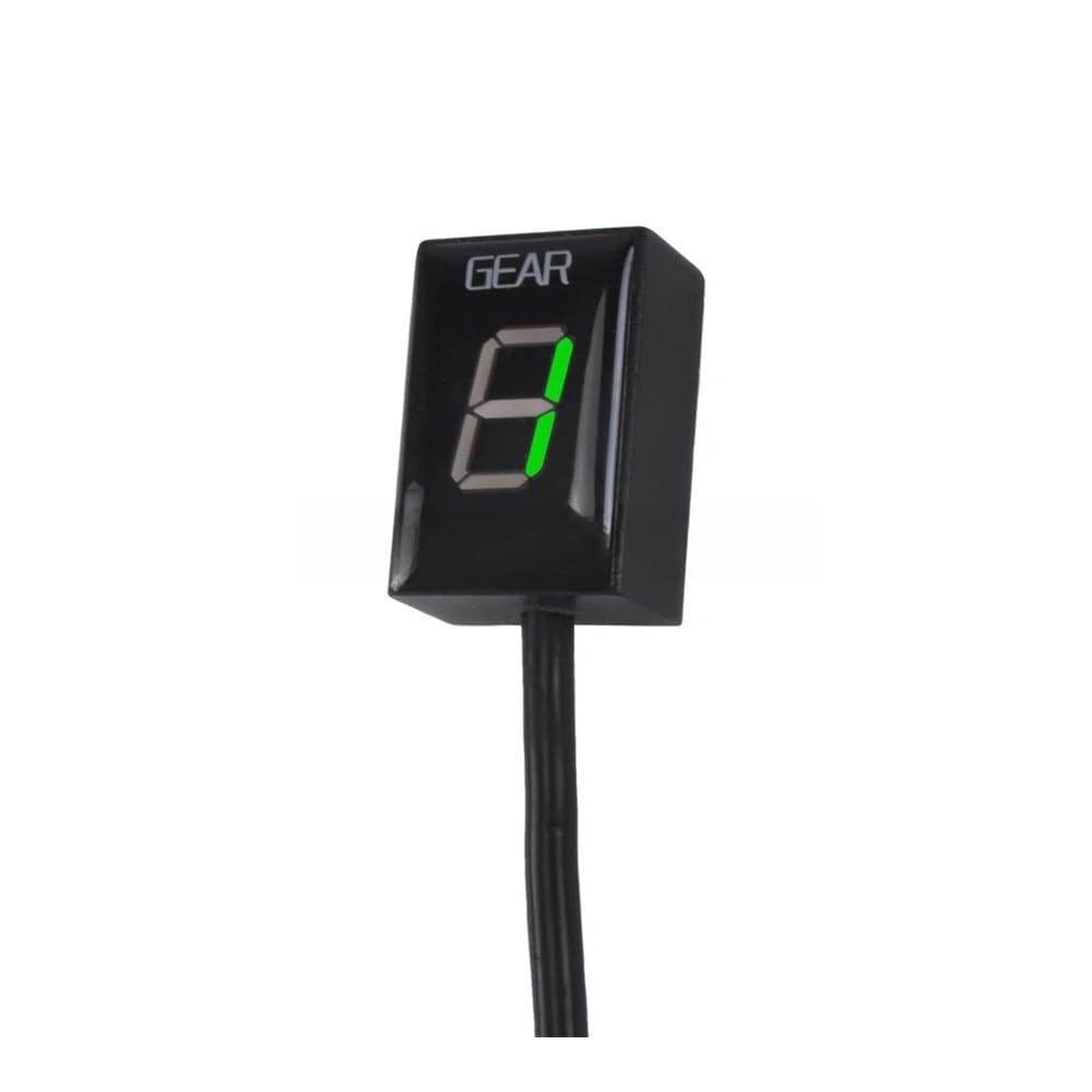 Indicatore di Marcia Digitale per Moto, per Strada, per Triple all, per Tiger 800 2010-2014, indicatore di Marcia per Moto IP68, Controllo Touch, indicatore di Marcia (Blu)