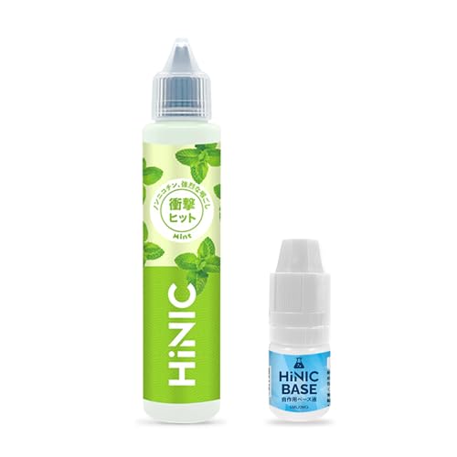 y60ml+x[Xttz HiNIC v~ALbh X[gLbN Ή jR`Ȃ ^[Ȃ VAPE/xCv/V[Vp t[o[10 dq^oRp { HiNICx[XLbh 5ml Zbg (~g)