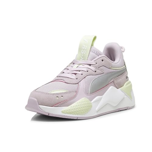 PUMA Kids Girls Rs-X Metallic Lace Up Sneakers Shoes Casual - Purple2