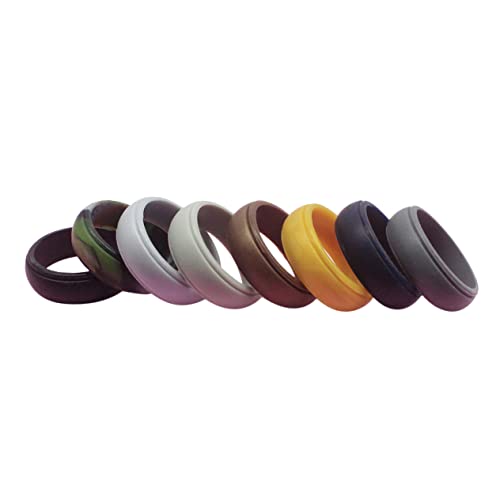Anillos de silicona ajustables para hombre y mujer GALPADA miniatura 1