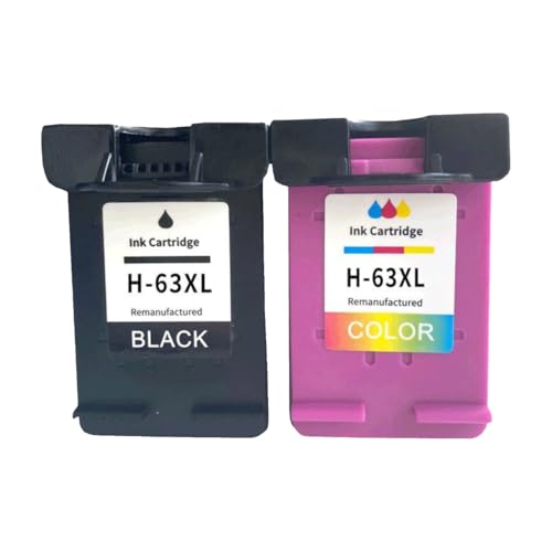 Cartouche 63XL encre couleur compatible imprimante jet d'encre 3830 4520 2130