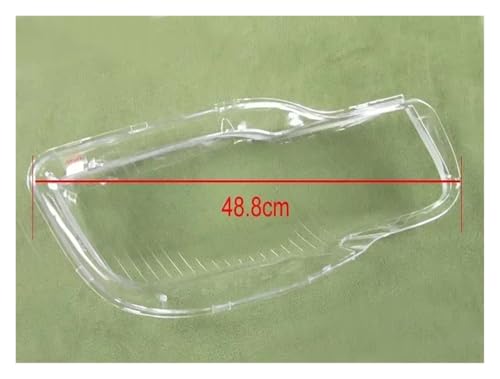 Coque transparente de phare avant droit en polycarbonate durable pour rénovation automobile