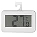 Termómetro interior/exterior Alta precisión en temperatura Termómetro electrónico resistente al agua Compacto/Ligero/Portátil(blanco)