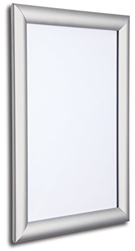 Seco Front Load Easy Open Snap Poster Frame/Picture Frame 24" X 36", Silver Metal Frame (Sn2436New) #TOP1
