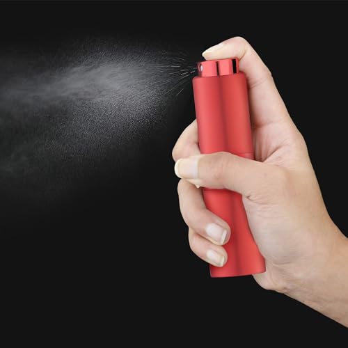 Image of 20ML Perfume Atomizer, 1PCS Travel Cologne Spray Bottle, Mini Empty Sprayer Dispenser (Red)