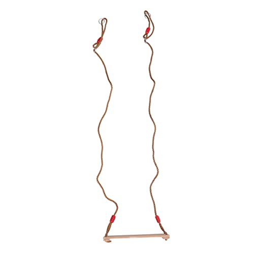 Vaguelly 1pc Wooden Swing Set for Kids Tree Saucer Design Outdoor for Kids Adults