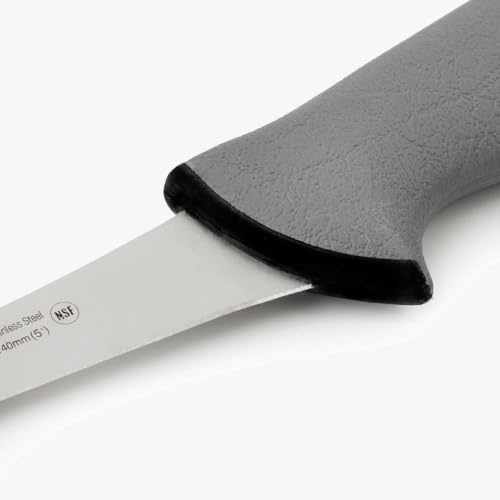 Miniatura 5 de Arcos Cuchillo Deshuesador Con Hoja Acero Inoxidable Nitrum 140 Mm. Cuchillo Profesional Para Cortar Huesos Carne. Mango Ergonómico Polipropileno. Serie Color Prof. Color Gris.