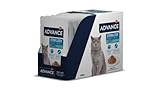 Advance Comida Húmeda para Gatos Adultos Esterilizados con Bacalao, Multipack...