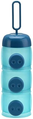 3-Layer Baby Formula Dispenser 180g – BPA-Free Snack Storage Container – Pig Design