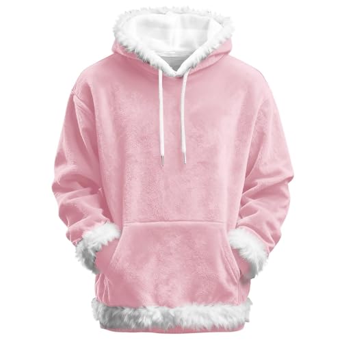 Sudadera con Capucha de Forro Polar acogedora para Estar en casa, Ropa Informal, Top con Bolsillo Frontal, Ropa de Abrigo cómoda y cálida para el Invierno.