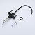 Genpe Reverse Osmosis Drinking Water Filter Tap Bar Sink Two Handles Filtered Kitchen Faucet (Black)