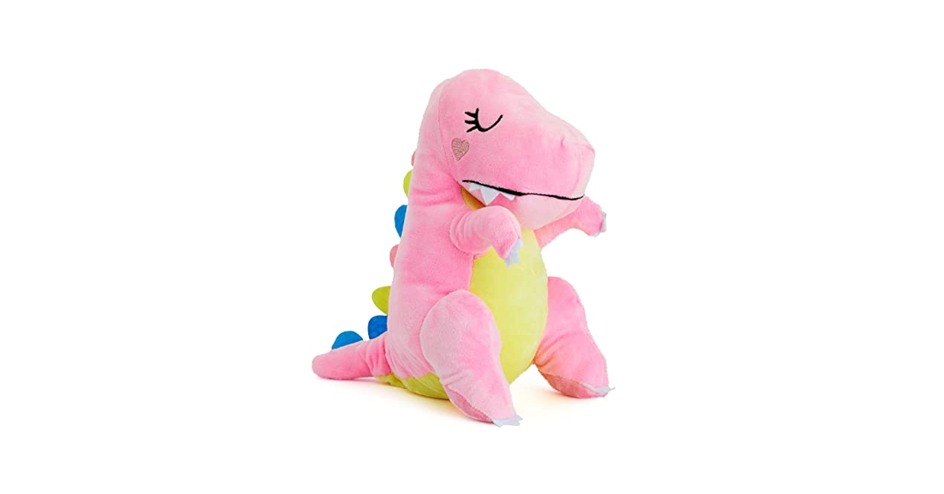 水色恐竜と小さな生き物のぬいぐるみ Amazon.co.jp: ZHONGXIN MADE シミュレーション