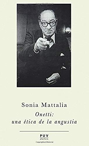 Portada de Onetti: una ética de la angustia