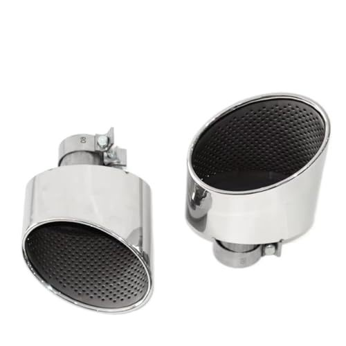 Embout d'échappement double RS3 RS5 double canule inox traitement thermique