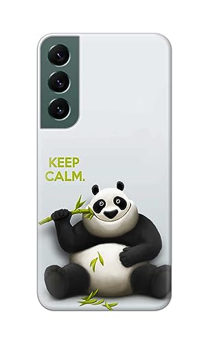Image of PRINTFIDAA� Printed Hard Back Cover Case for Samsung Galaxy S22 5G Back Cover (Cartoon Panda) -2808