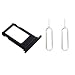 Produktbild Mobofix SIM Kartenhalter + 2 Pins Eject für iPhone 8X Schwarz