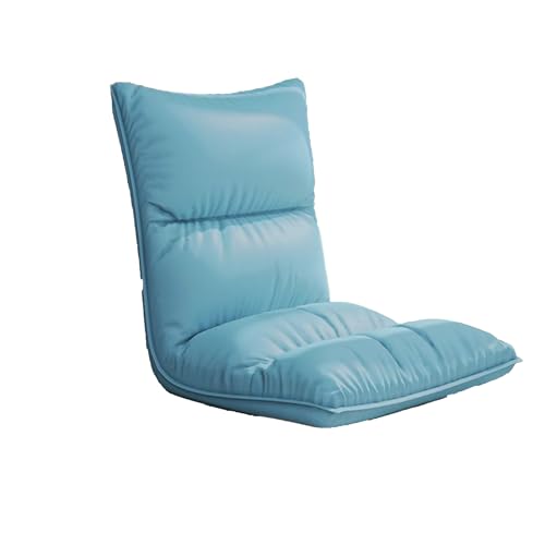 Fauteuil de jeu au sol bleu et canapé inclinable à 6 positions