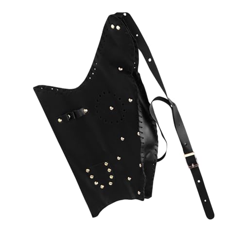 UPKOCH 1Pc Traditional Pouch Durable Leather Arrow Holder for Outdoor Training Hunting Easy Snap Button Design Fits Multiple Arrows