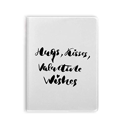 Carnet de notes Valentine Wishes le cadeau idéal avec couverture souple romantique