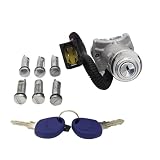 MYDMYGS Ensemble de serrures de porte, interrupteur d'allumage, for Iveco Daily 2006 – 2012, 7 pièces