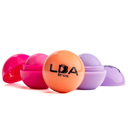 Lip Balm Natural Egg Roller Plastic Round 3 Pk 0F 3 Pcs. (Count Of 1) Ball Natural Lip Balm Natural Herbal Ingredients, Sunscreen, Moister And Moisturize. #TOP3