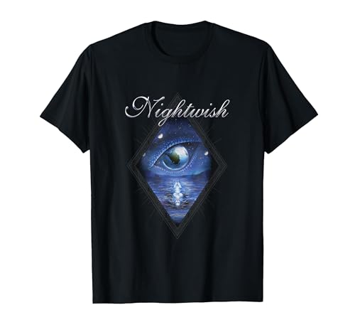 Oceanborn (Couverture d'album + Logo Nightwish) T-Shirt, Homme, Noir, L
