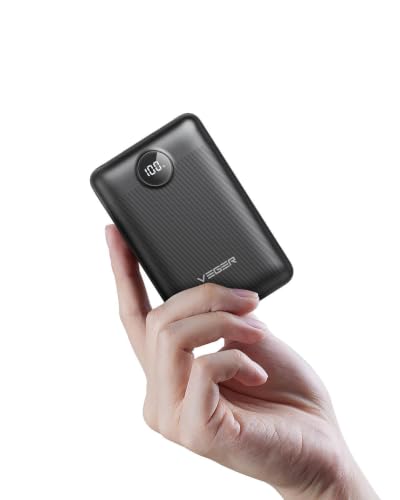 VEGER 20000mAh Batería Externa Power Bank, Carga Rápida 22.5W QC3.0,