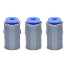 3D Printer Accessories PTFE Feed Tube Connector3Pcs Compatible with A1/ A1 Mini Pneumatic Fitting Adapter to Ensure Smooth Filament Feeding