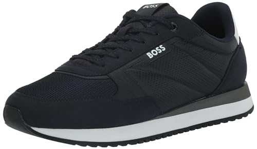 Image of BOSS Men's Kai Retro Low Profile Sneakers