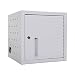 DMD Tablet Charging Box, Wall / Desk Charging Station, Multiple iPad Tablet Charging Station with Locking Security Cabinet, Stores up to 8 Mobile Devices