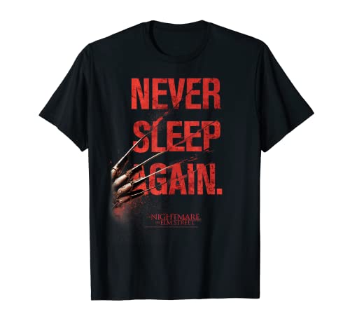 A Nightmare On Elm Street Never Sleep Again Camiseta Cover