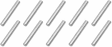 20 Stück Zylinderstifte 5x40mm - 316L Edelstahl Regalstifte