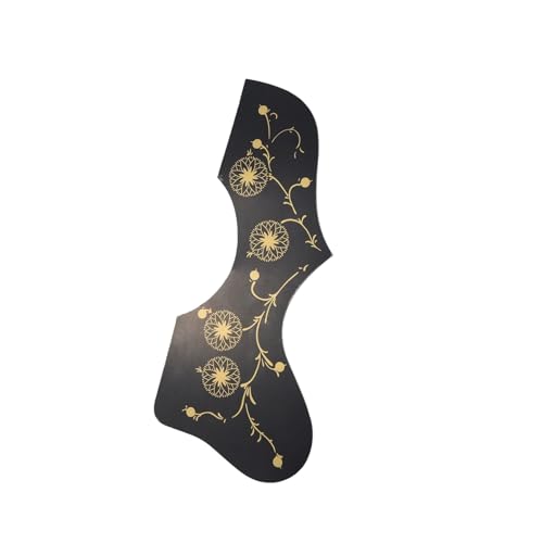 Pickguard guitare acoustique style EJ200 noir en forme de moustache