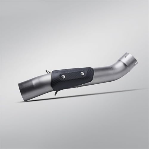 Protector térmico de escape de motocicleta con abrazaderas de sujeción universales 4