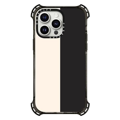 Coque iPhone 15 Pro Max compatible MagSafe antichoc étui de protection Bounce noir - 3