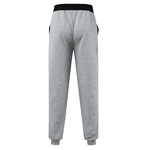 Joggers For Men Slim Fit Athletic Men's Tear Away Zip Pants Side Zipper Open Bottom Basketball Sweatpants Knee Post Surgery Pants F5 #TOP4