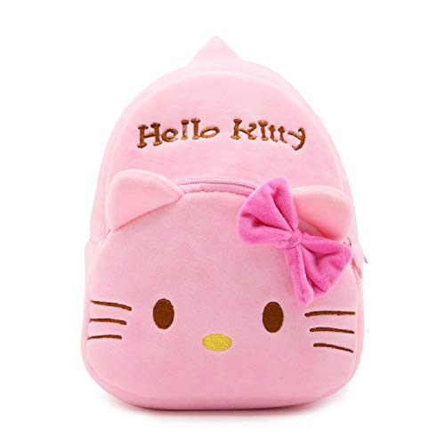 CHDJ: Mochila de peluche para bebé  1 3 años  Rosa claro Hello Kitty