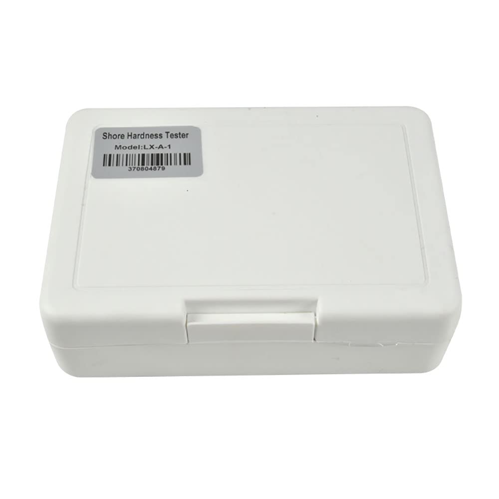 Shore A Medidor de probador de dureza, durómetro de neumáticos de goma Esclerómetro Esclerómetro con indicador portátil LX-A-1 de prueba de aguja