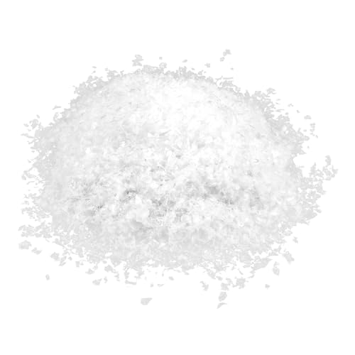 Garneck 2bags Artificial Snow Powder Festival Scene Prop for Christmas Party Decoration Fluffy Fake Snow for Holiday Display Photography Backdrop and Crafts