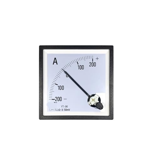 Ampèremètre CC CP96 avec calibrage ±50 mV pour zéro central